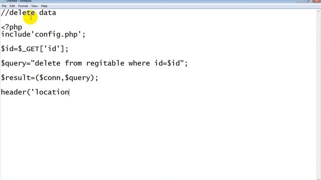 #CRUD4 Operation | How to Delete Data from MySQL смотреть онлайн