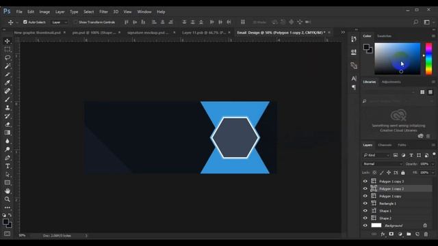 Photoshop Tutorial - how to design premium email signature in photoshop cc смотреть онлайн