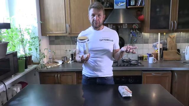 Стеклянная банка для хранения сыпучих продуктов смотреть онлайн