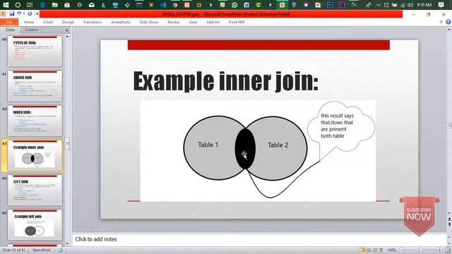 MySQL Tutorial in Hindi/Urdu Part 19: CROSS AND INNER JOIN смотреть онлайн