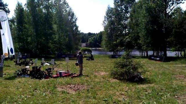 Гонки на мотоблоке Агат КВ 2 смотреть онлайн