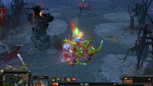 Dota 2 Прикол века. Снайпер. Аномалии доты. смотреть онлайн