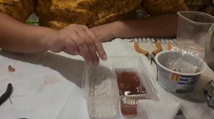 Чистим янтарь и жемгуг