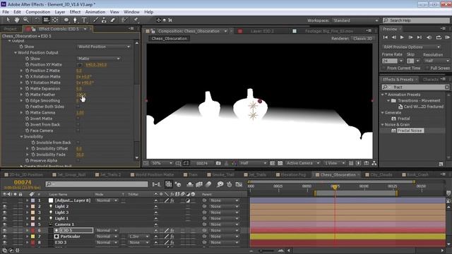 Element 3D World Position pass и Engine Часть 1! After Effects VideoCopilot. Перевод от JCenterS смотреть онлайн
