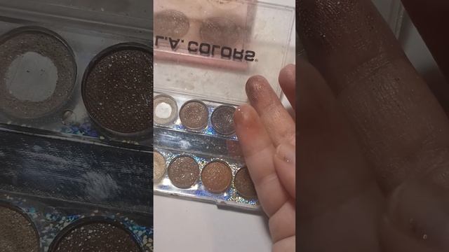 Обзор палеток теней для моего новогоднего макияжа смотреть онлайн