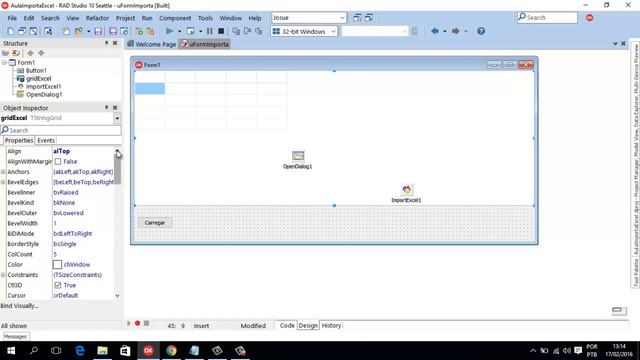 Importe Excel para BD em delphi смотреть онлайн