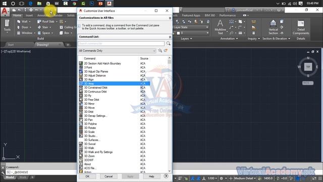 AutoCAD 2017/2018 Workplace settings | AutoCAD Customization | User Interface of AutoCAD смотреть онлайн