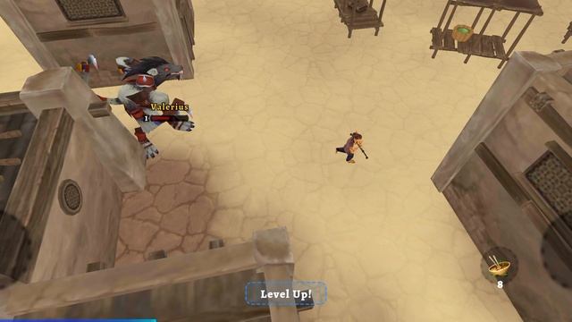 Portal Ranger. Boss Valerius. Desert.