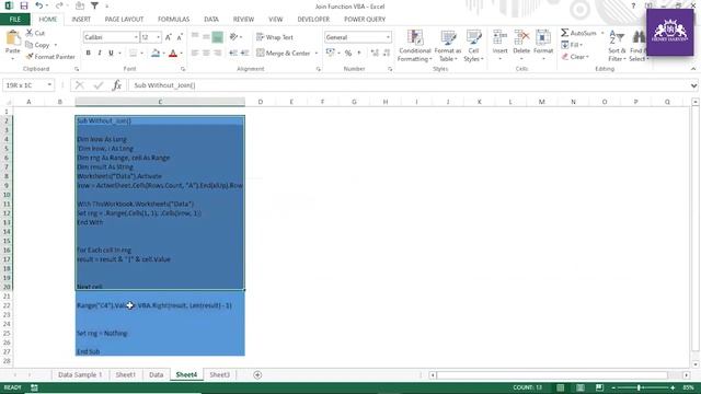 Advanced VBA - Join Function (VBA) | Best Advanced Excel Tutorial for Beginners | Henry Harvin смотреть онлайн