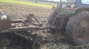 Самодельная дисковая борона