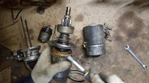 Разбор стартера на металл. Сколько заработал