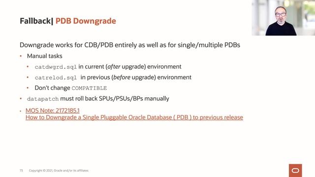 Upgrade to Oracle Database 19c: Migrate to the Multitenant Architecture смотреть онлайн