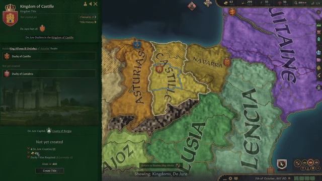 Let's Play Crusader Kings III Fate of Iberia Episode 1: Consolidation of Castille смотреть онлайн