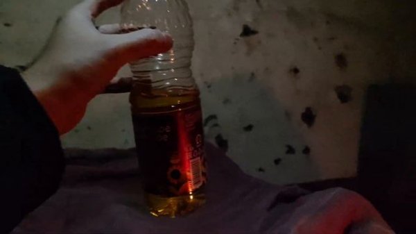 Свеча в масле как обогрев погреба. Испытываем лайфхак