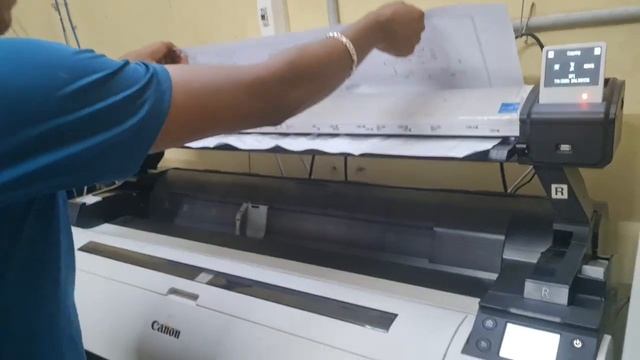 Canon TM-5300 scanning and xerox | Jumbo Xerox смотреть онлайн