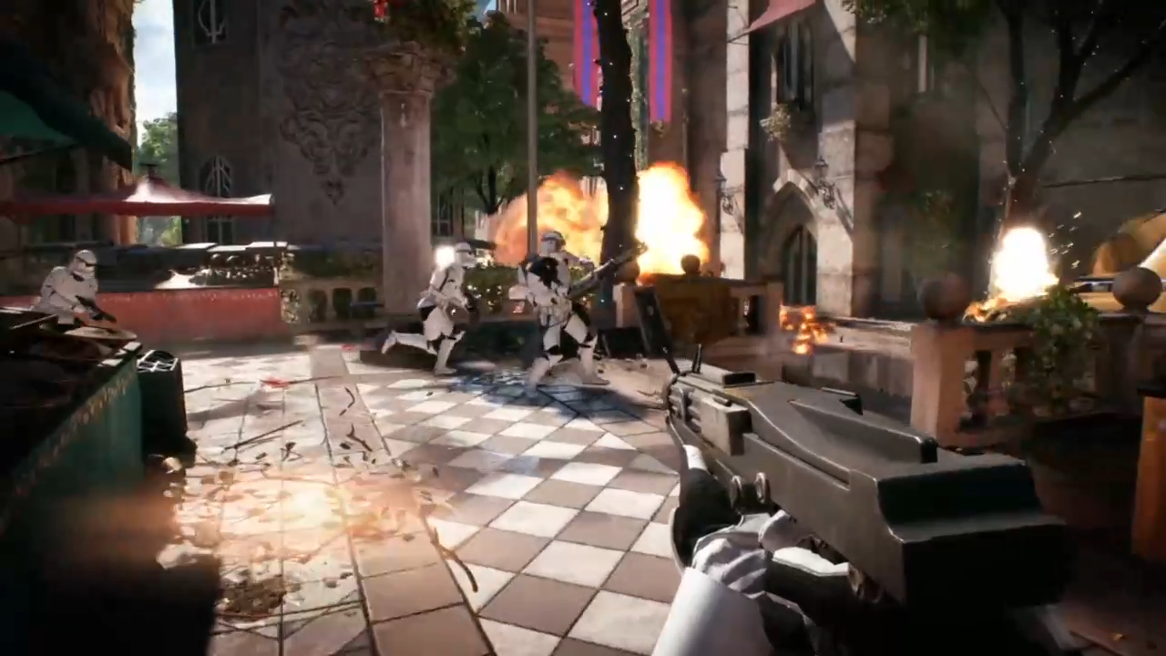 Star Wars Battlefront 2: официальный трейлер игрового процесса смотреть онлайн