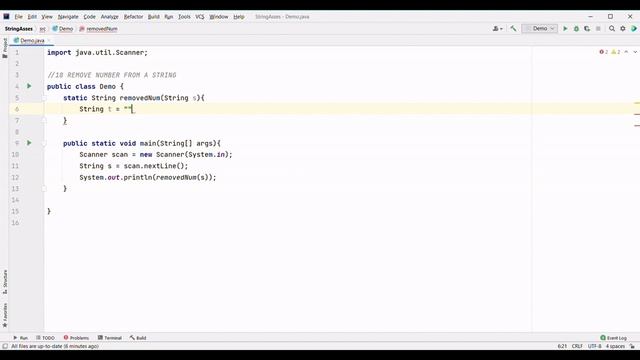 REMOVE NUMBERS IN A GIVEN STRING JAVA PROGRAMMING NO SOUND COPY CODE смотреть онлайн