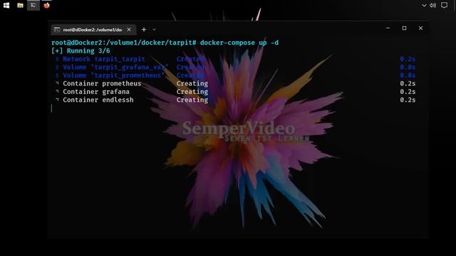 Docker: Tarpit in schön mit Grafana смотреть онлайн