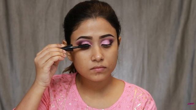 Pink Bold Glam Look Tutorial | Festive Makeup Look 6 #festiveseason2022 #boldglamlook #barshapatra смотреть онлайн