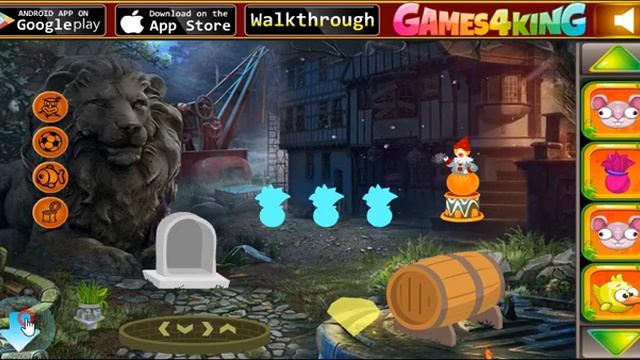 G4K Cartoon Creature Escape Walkthrough [Games4King] смотреть онлайн