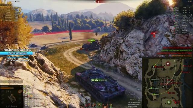 ИС-7 - РВЕМ РАНДОМ НА ЛУЧШЕМ ТЯЖЕ В ИГРЕ !