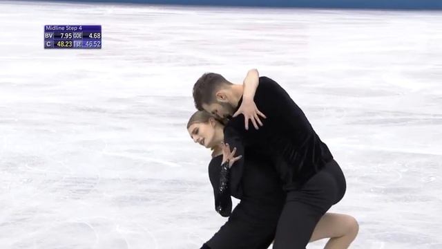 Gabriella Papadakis Guillaume Cizeron - 2019-04-11 - World Team Trophy - Rythm Dance смотреть онлайн