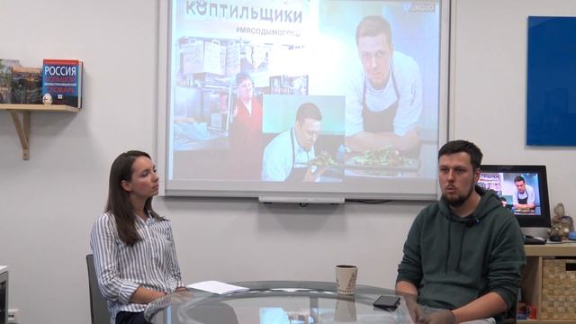 Russian chef - Interview / Встреча с шеф-поваром | Exlinguo смотреть онлайн