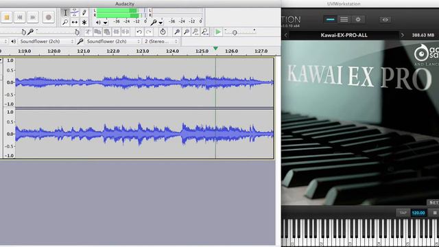 Playing Kawai Grand Through digital Samples смотреть онлайн