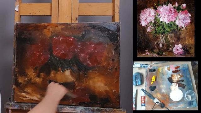 Мастер-класс "Пионы" смотреть онлайн