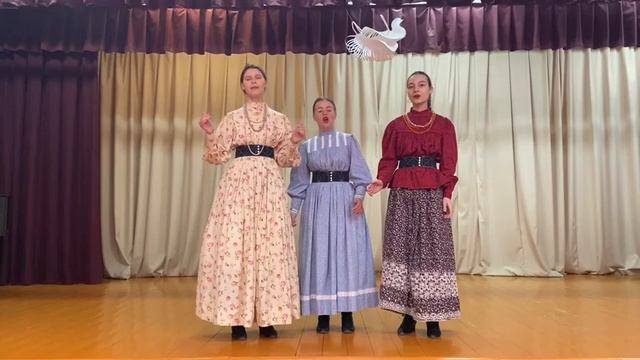"Бровки мои чёрненькие" лирическая песня Смоленской области. Трио "Денница" смотреть онлайн