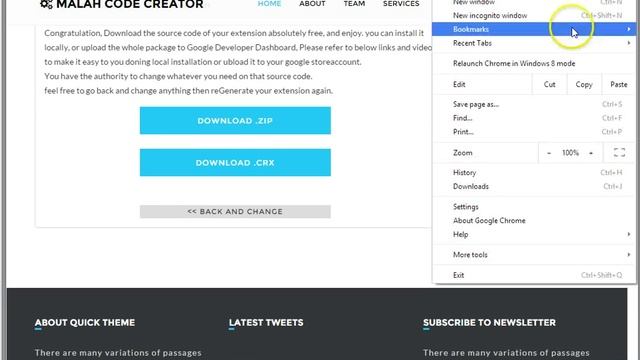 Create Google Chrome Extension in 5 minutes (using RSS links) смотреть онлайн