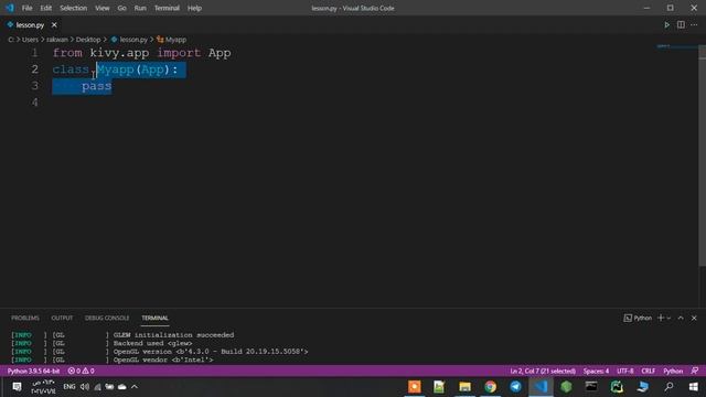 برمجة تطبيقات الهواتف بلغة بايثون كيفي : الدرس 2 : python kivy build mobile apps смотреть онлайн