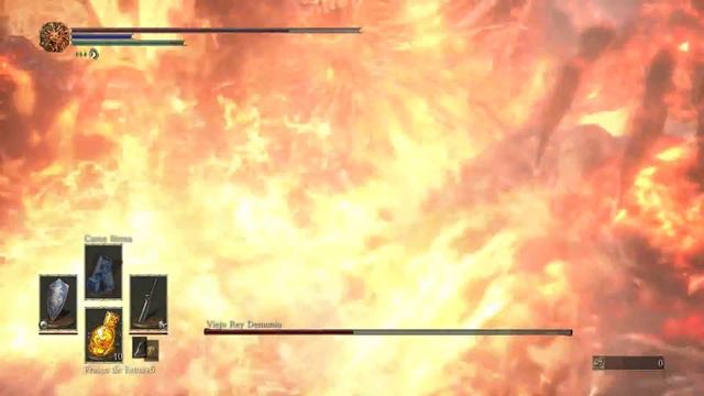 Dark Souls 3 Boss Viejo Rey Demonio (Old Demon King) Gameplay PC - Guía de cómo vencerlo смотреть онлайн