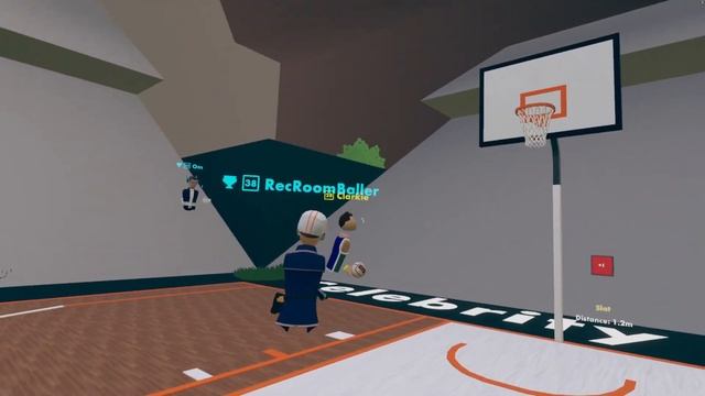 Playing Basketball in VR!?! - Rec Room Game смотреть онлайн