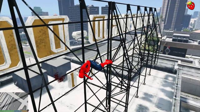 GTA 5: The Ultimate SPIDERMAN Epic Parkour Ragdoll, Fail Compilation Vol. 8 смотреть онлайн
