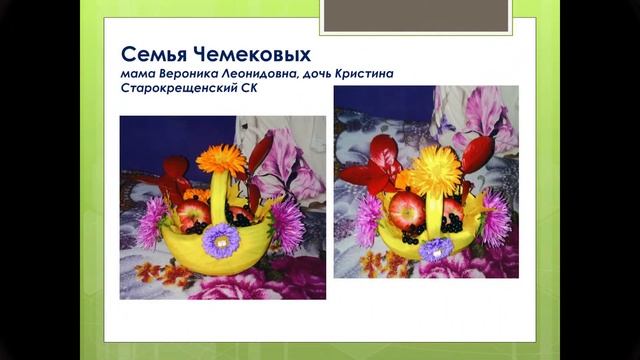 Поделки из овощей и фруктов смотреть онлайн