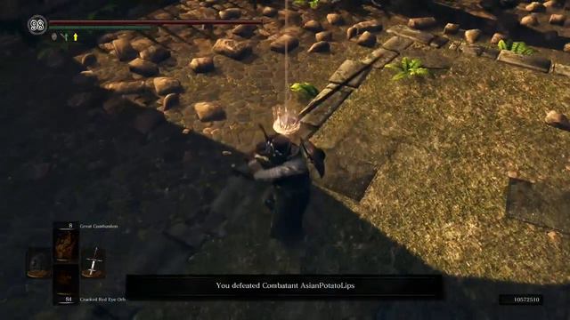 Dark Souls- Busted Arena Tech w/Zweihander. смотреть онлайн