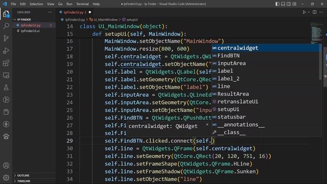 Make ip finder GUI application in python || Python language project смотреть онлайн