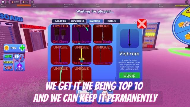 [NEW CODES] I GOT THE CHAMPION SCYTHE SWORD TOP 10 + THE SECRET VISHRAM SWORD BLADE BALL | ROBLOX смотреть онлайн
