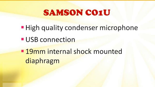 Testing Samson USB microphone смотреть онлайн