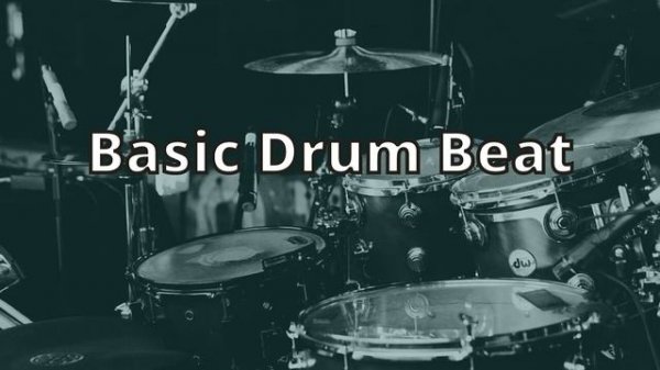 BASIC DRUM BEAT 185 BPM