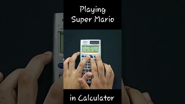 Playing Super Mario Calculator #shorts #viral #casio смотреть онлайн