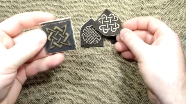 Из чего сделать штампы для тиснения? Бюджетный вариант. смотреть онлайн