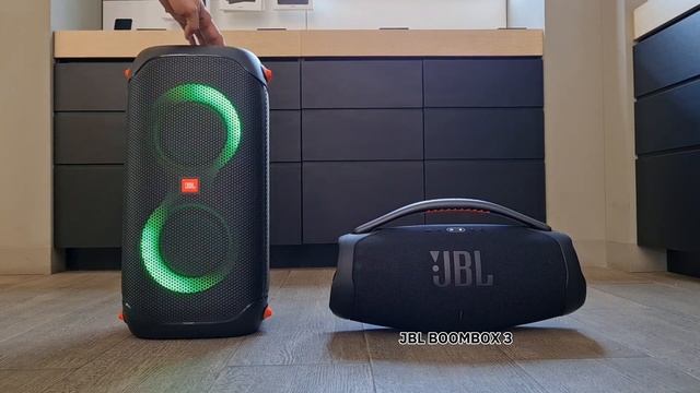 JBL Partybox 110 vs JBL Boombox 3 - bass comparison?? смотреть онлайн