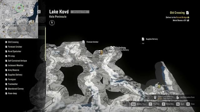 Ford F750 and TUZ 16 Locations on New SnowRunner map Lake Kovd смотреть онлайн