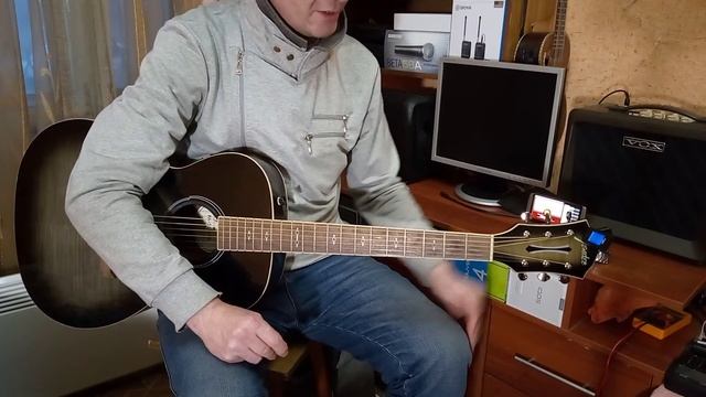 Fender FA 235 E - Отзыв о гитаре, проверка мензуры, звук. смотреть онлайн