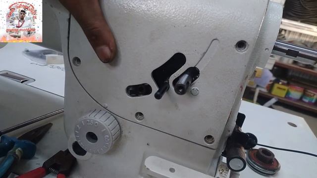 Juki LZ 2284 Zigzag Machine Change Base, Lever Asm, Scale Plate, Scale Mounting Base Settings Part-