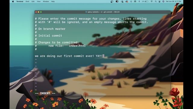 How to make a git repo locally смотреть онлайн