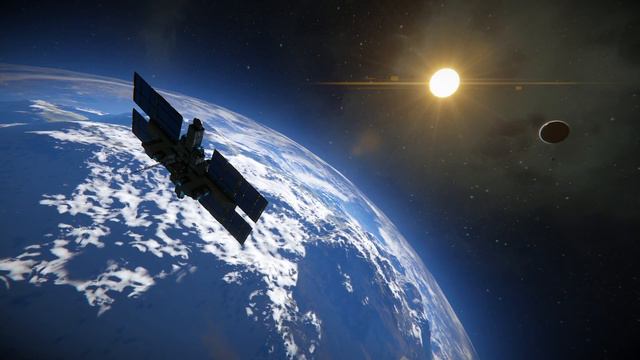Space Engineers: Orbital Laser Communications Relay Satellite смотреть онлайн