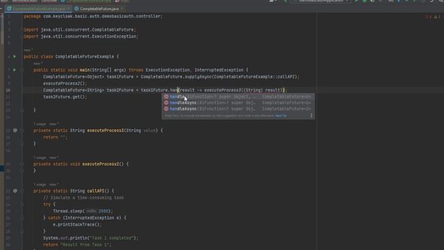 ?Completable Future, como IMPLEMENTARLO en JAVA смотреть онлайн